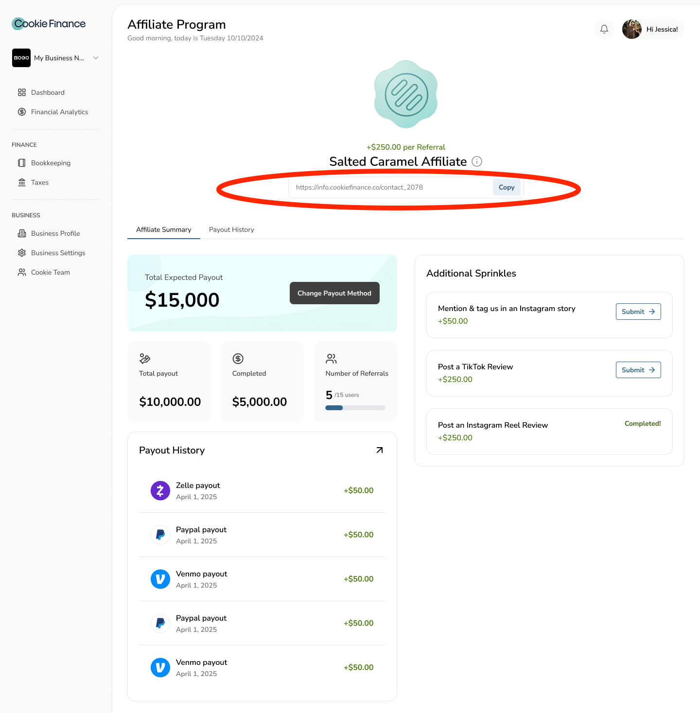 Affiliate Dashboard Design (2) Affiliate Dashboard Design (2)